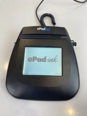 54-64111 Interlink Epad-ink Usb Signature Capture Pad With Stylus Tested Works