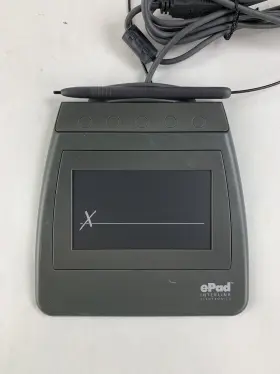 146692 Interlink Electronics Vp9801 Epad Epadlink Signature Capture Pad Tested With Cord And Stylus #3