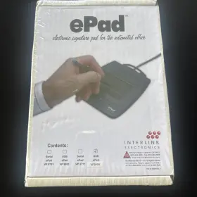 Vp9899 Interlink Electronics Epad Usb With Stylus Pen Vp9899 Interlink Electronics Epad Usb With Stylus Pen