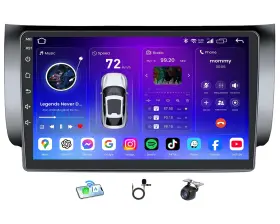 Jerqry 745746791323 8core 32g Rom 5g Wifi Car Radio For Nissan Sentra 2013-2017 10.1 Inch 1280x8