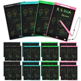 Tyb-4 Jiaonun 32 Pack Lcd Writing Tablet 8.5 Inch With Attached Pen And String For Kids To Tyb-4 Jiaonun 32 Pack Lcd Writing Tablet 8.5 Inch With Attached Pen And String For Kids To