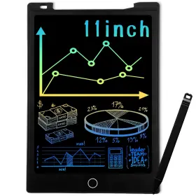 Jonzoo 713101790533 Lcd Writing Tablet 11 Inch Erasable Drawing Board Doodle Pads With M