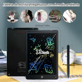 Jonzoo 744110463873 Lcd Writing Tablet 11 Inch Erasable Drawing Board Doodle Pads Wi #2