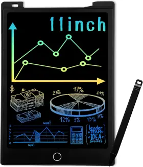 Jonzoo 744110463873 Lcd Writing Tablet 11 Inch Erasable Drawing Board Doodle Pads Wi