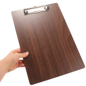 Sacls370117gnlr Kallory Portable Artist Sketch Board Clip Lightweight Wooden Light Brown
