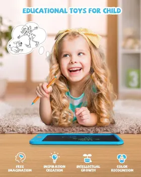 Lcd10 Kikapabi Lcd Writing Tablet 10 Inch Toys For 3 4 5 6 7 8 9 Year Old Boys Blue #3 Lcd10 Kikapabi Lcd Writing Tablet 10 Inch Toys For 3 4 5 6 7 8 9 Year Old Boys Blue #3