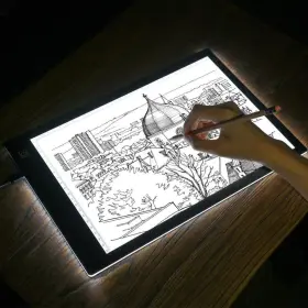 Xy-cp-002 Leepakq Sunkoo A4 Ultra-thin Portable Led Light Box Tracer Tracing Scale