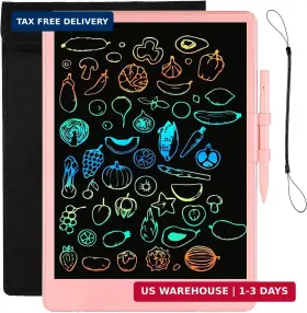 Leyaoyao 700358169045 Lcd Writing Tablet For Kids Doodle Board With Bag Electronic Digital Colorful S