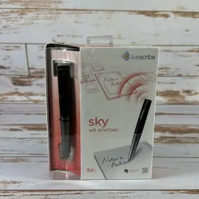 Livescribe 816108010304 Sky Wi-fi Smartpen Notes Audio 2gb Nos #ig Livescribe 816108010304 Sky Wi-fi Smartpen Notes Audio 2gb Nos #ig