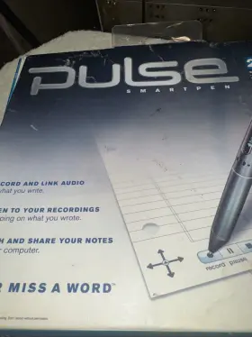 Livescribe 892515002019 Pulse Digital Smartpen 2gb Usb Inch Never Miss A Word