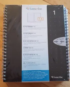 Anx-00003 Livescribe A5 Notebooks - 1 4 Pack New In Package #3
