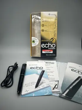 Apa-00009 Livescribe Echo Smart Pen 2gb Starter Pack Black