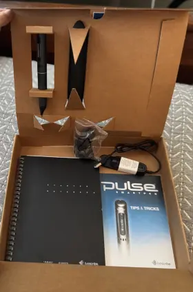 Apa-90001b Livescribe Pulse Smartpen Premium Pack 1gb Charger Notebook New Open Box