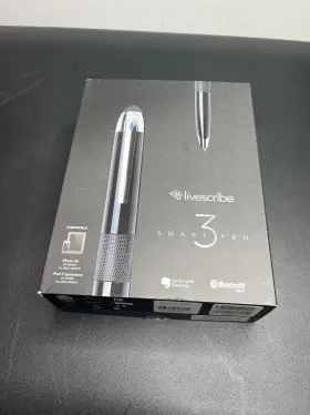 Apx-00016 Livescribe 3 Smartpen Open Box Great Condition With New Cable Usb #3 Apx-00016 Livescribe 3 Smartpen Open Box Great Condition With New Cable Usb #3