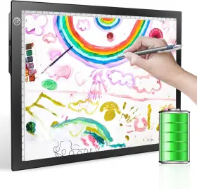 Ms-gge10 Looeoodoo Rechargeable A4 Light Drawing Pad Black