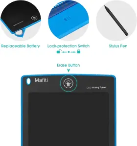 Mafiti 313101144161 Lcd Writing Tablet 8.5 Inch Electronic Drawing Pads Portable Dood #3