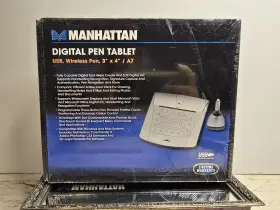 177177 Manhattan Digital Pen Tablet Usb Wireless 3 Inch 4 /a7