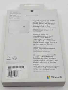 I8n00001 Microsoft New In Box Surface Duo 2 Pen Magnetic Charging Cover - Glacier I8n-000 #3