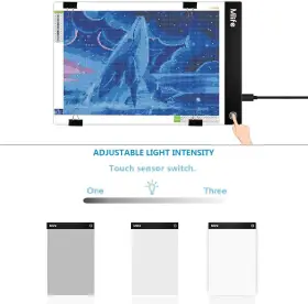 Dpt06 Mlife A4 Led Light Pad - Diamond Art Box Tracing Board With White #3