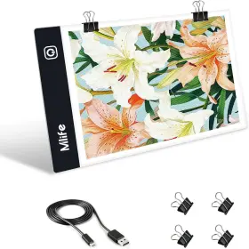 Yq-dpt10 Mlife A5 Diamond Art Painting Light Board-drawing Copy Board Box Black