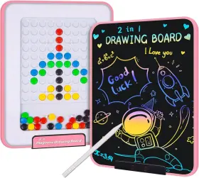 Xlb-13c Mloong 2-in-1 Lcd Writing Tablet And Magnetic Drawing Board 13 Inch Electronic Pink Xlb-13c Mloong 2-in-1 Lcd Writing Tablet And Magnetic Drawing Board 13 Inch Electronic Pink