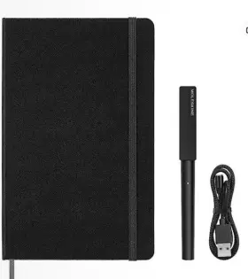 Moleskine 056598851571 Smart Writing Notebook And Pen Set - Used