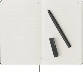 Swspen3 Moleskine Nib Smart Pen And Large Black Notebook Set Digitize Handwritten Notes
