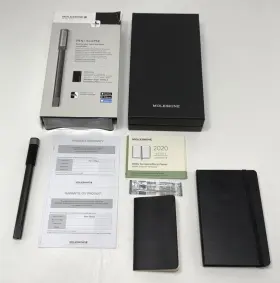 Vpcak132050 Moleskine Black Pen S/n Ellipse Smart Writing Set Tested Read