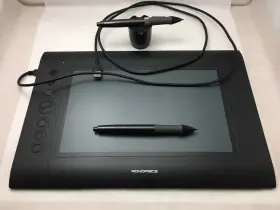 110594 Monoprice Graphics Tablet - Black W Extra Stylus 110594 Monoprice Graphics Tablet - Black W Extra Stylus