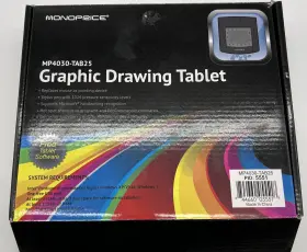 Mp4030-tab25 Monoprice 844660055518 4 Inch X 3 Usb Graphic Drawing Tablet With Stylus Pen