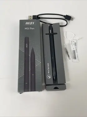 Ms-1p14 Msi Pen Digital Stylus Black - Notebook Supported