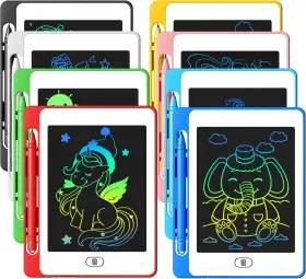 Ox8m135 Omxdg 8 Pack Lcd Writing Tablet For Kids 6.5 Inch Colorful Doodle Board Drawing Table Ox8m135 Omxdg 8 Pack Lcd Writing Tablet For Kids 6.5 Inch Colorful Doodle Board Drawing Table