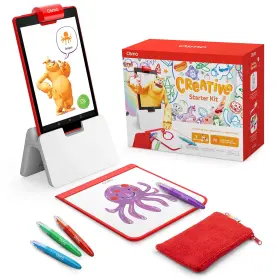 901-00098 Osmo Creative Starter Kit - 3 Educational Stem Games For Ages 5-10 Drawing &
