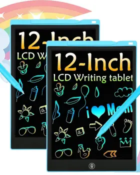 L-1012 Pbeknco 2 Pack 12 Inch Lcd Writing Tablet Colorful Doodle Board Educational L-1012 Pbeknco 2 Pack 12 Inch Lcd Writing Tablet Colorful Doodle Board Educational