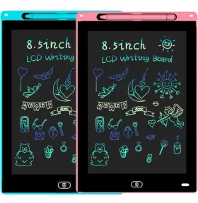 Pb2503170213042 Pink/blue Lcd Writing Tablet 8.5 Inch Electronic Drawing Boards For Children Painting