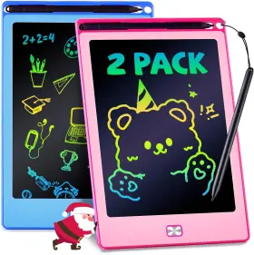 Yt-sdc9 Poperfun 2pack Lcd Writing Tablet For Kids 8.5 Inch Doodle Board Drawing Colorflu