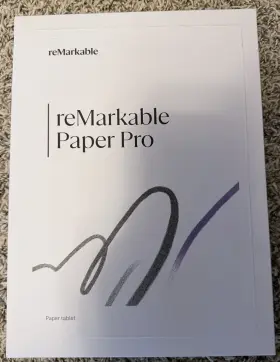 Rm02a-1000rw Remarkable Paper Pro 11.8 Inch Tablet Marker Plus Book Folio. New Unopened Rm02a-1000rw Remarkable Paper Pro 11.8 Inch Tablet Marker Plus Book Folio. New Unopened