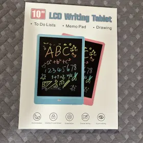 Rymt-1003 Rohs- Pink 10 Inch Colorful Lcd Pad Tablet Drawing Doodle Learning Educational Writing Toys