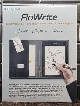 Ry0201-cf5na Rowrite 191354010040 Royole Smart Writing Pad Create Capture Share 2018 Sealed