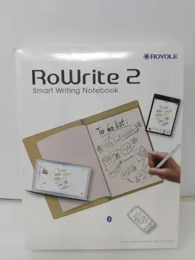 Royole 191354010200 Rowrite 2 Smart Writing Notebook With Real Paper Pen Without Lcd Royole 191354010200 Rowrite 2 Smart Writing Notebook With Real Paper Pen Without Lcd