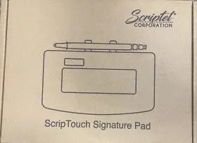 St-1500-b Scriptel St1500b Scriptouch Signature Pad St-1500-b Scriptel St1500b Scriptouch Signature Pad