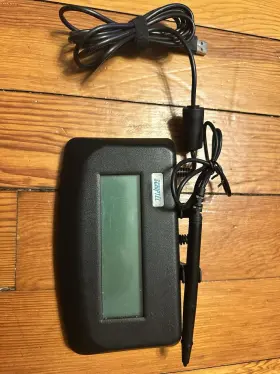St1501-b Scriptel Signature Pad Model Used But Good Condition St1501-b Scriptel Signature Pad Model Used But Good Condition