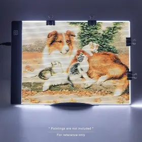 21kbt-wj-a4-4us Sevenfish Diamond Painting Tools A4 Led Light Pad Stand Handbag A4-style2 #2