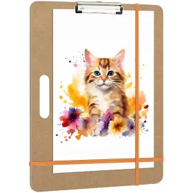 Sibosen Sbscp-htb001 Drawing Board 13x17 Sketch With Handle Portable Original Wood Color