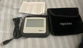 St-me105-2-u100-b Sigma New Signotec 4 Lcd Signature Pad Hid-usb
