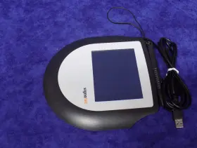 St-ce1075-2-u100-b Signo Tec Used Working Omega Lcd Signature Pad Scratched #2 St-ce1075-2-u100-b Signo Tec Used Working Omega Lcd Signature Pad Scratched #2