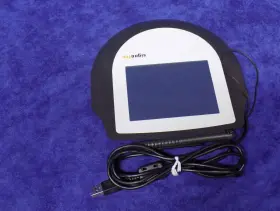 St-ce1075-2-u100-b Signo Tec Used Working Omega Lcd Signature Pad Scratched #3 St-ce1075-2-u100-b Signo Tec Used Working Omega Lcd Signature Pad Scratched #3