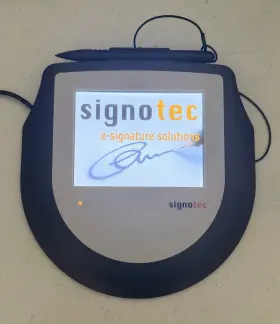 St-ce1075-2-ft100-b Signotec Lcd Signature Pad Omega Rev H St-ce1075-2-ft100-b Signotec Lcd Signature Pad Omega Rev H