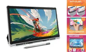 P2x11 Simbans X11 Drawing Tablet No Computer Needed Advance Pack Damage Protection