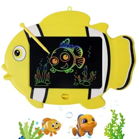 Sodwef 749851550738 Clown Fish Lcd Writing Tablet Board For Kids 9 Inch Colorful Doodle Drawing